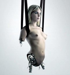 mujer robot esclava