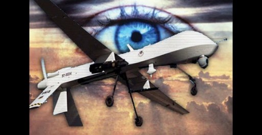 drones para vigilar a su pueblo EE.UU.